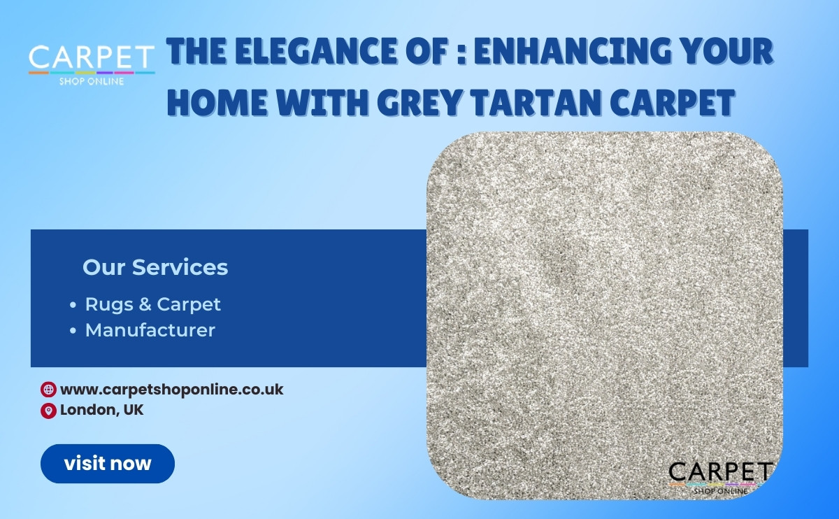 grey tartan carpet